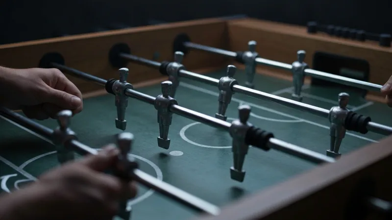Anticipation des mouvements au baby foot : déjouez votre adversaire