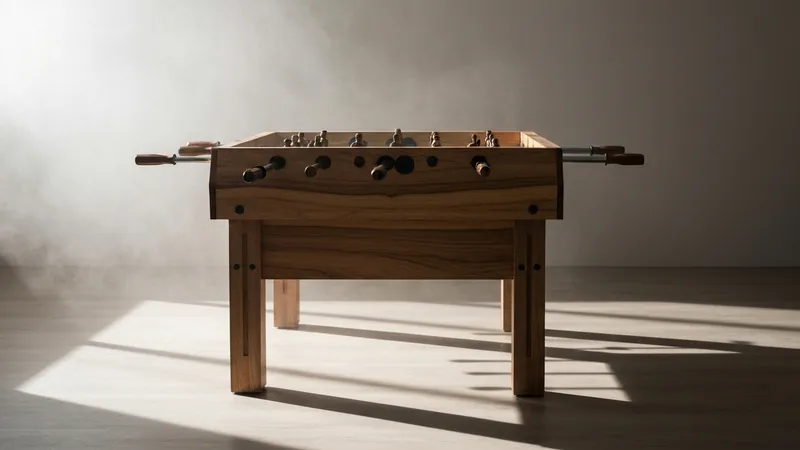 Baby foot en bois : caractéristiques et avantages
