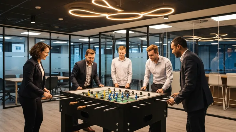 Baby foot pour entreprises : une bonne ambiance de travail